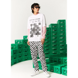 Lacoste - Men's  L!VE Collab Minecraft Loose Fit Organic Cotton T-Shirt