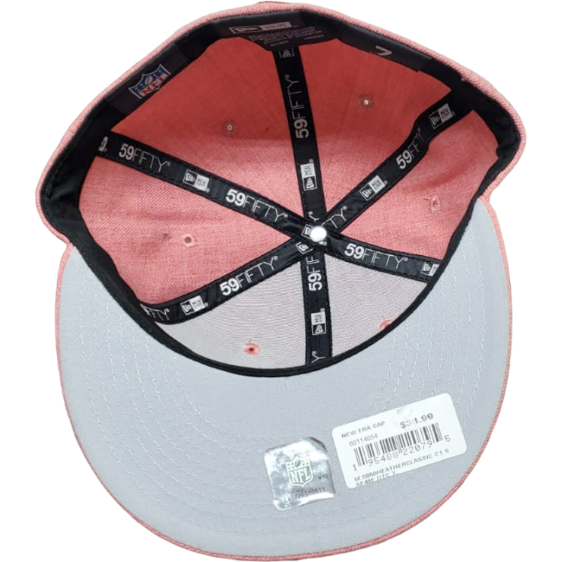 New Era - San Francisco 49ers NFL  Fitted Cap - HEATHER RED