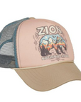 H3 Trucker Hat - Men's Zion Mesh Trucker Cap -