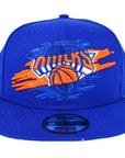 New Era - New York Knicks 9Fifty Royal Adjustable Hat - ROYAL/GREY