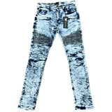 MENS MOTOR DETAIL DENIM JEANS
