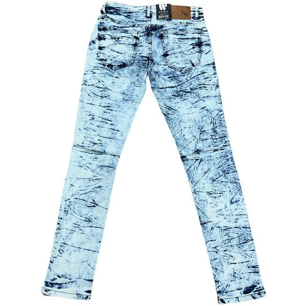 MENS MOTOR DETAIL DENIM JEANS