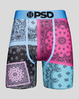 PSD - MEN'S Pop Art Patchwork Bandanas Boxer Briefs