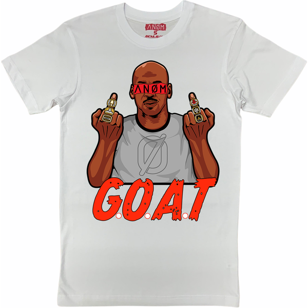 G.O.A.T -TEE FRNT/BACK